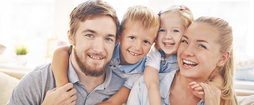 Young Millennial Family