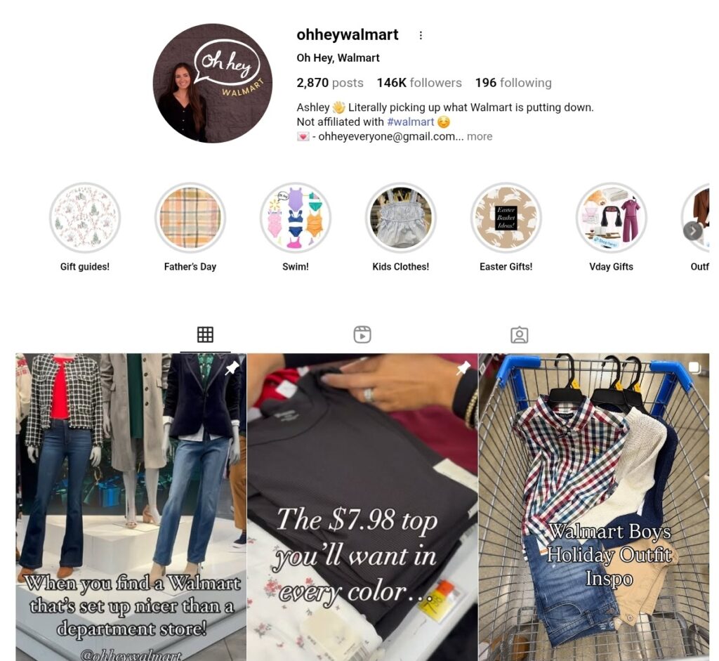 @ohheywalmart social media page